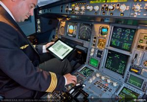 Cockpit airbus