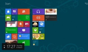 Interface Windows 8 Metro